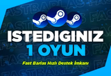 ⚡İstediğiniz 1 Oyun [GARANTİ]