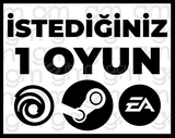 İSTEDİĞİNİZ 1 OYUN + GARANTİ