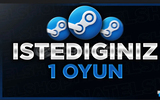 İstediğiniz 1 Oyun+Garanti