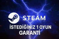 İstediğiniz 1 Oyun + Garanti İstediğiniz 1 Oyun + Garanti