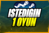 istediğiniz 1 oyun + garanti + sınırsız destek