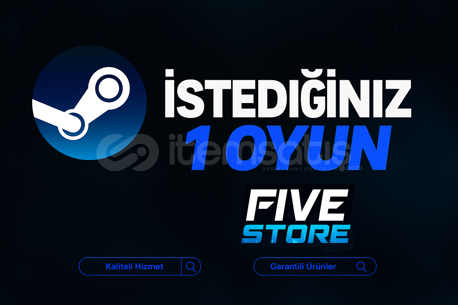 İstediğiniz 1 Oyun + Garanti İstediğiniz 1 Oyun + Garanti
