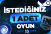 ⭐İstediğiniz 1 Oyun + Garanti & Destek⭐