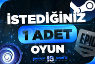 ⭐İstediğiniz 1 Oyun + Garanti & Destek⭐