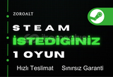 İstediğiniz 1 Oyun [Garanti & Destek]