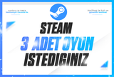 ⭐️İSTEDİĞİNİZ 3 OYUN + GARANTİ + DESTEK⭐️