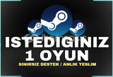 İstediğiniz 1 Oyun [ GARANTİ + DESTEK ]