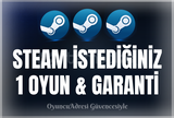 İstediğiniz 1 Oyun + Garanti & Destek