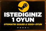 İstediğiniz 1 Oyun + OTO + GARANTİ