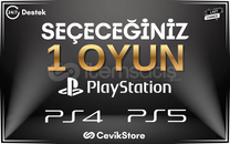 ⭐İstediğiniz 1 Oyun [PS4/PS5] - [Garanti]⭐
