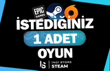 İstediğiniz 1 Oyun + Sınırsız Garanti & Destek