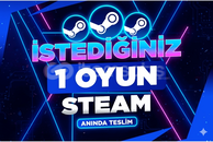 ⭐İstediğiniz 1 Oyun [Sınırsız Garanti - Destek]