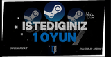 İSTEDİĞİNİZ 1 OYUN + SINIRSIZ GARANTİ & DESTEK 