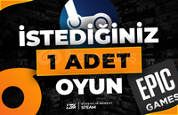 ⭐İstediğiniz 1 Oyun + Garanti & Destek⭐