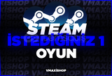 ⚡İSTEDİĞİNİZ 1 OYUN STEAM + GARANTİ⚡