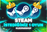 ⭐İSTEDİĞİNİZ 1 OYUN⭐STEAM İSTEDİĞİNİZ 1 OYUN