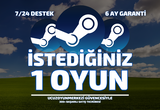 İSTEDİĞİNİZ 1 OYUN (TÜM OYUNLAR)+GARANTİ