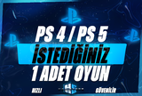 ⭐İstediğiniz 1 Playstation Oyunu + Garanti⭐
