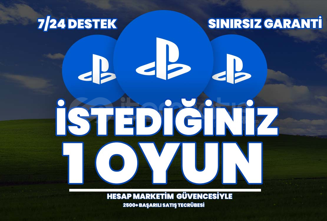 İSTEDİĞİNİZ 1 PSN OYUNU + GARANTi İSTEDİĞİNİZ 1 PSN OYUNU + GARANTi