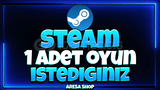 İstediğiniz 1 Steam Oyun | Garantili ⭐️