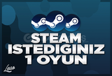 İstediğiniz 1 Steam Oyunu | GARANTI