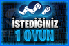 İstediğiniz 1 Steam Oyunu [Garanti + Destek]