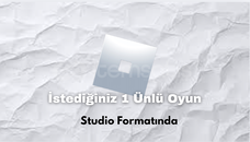 ⚡ İstediğiniz 1 Ünlü Oyun ⚡ 