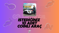 ⭐️İSTEDİĞİNİZ 10 ADET COİNLİ ARAÇ