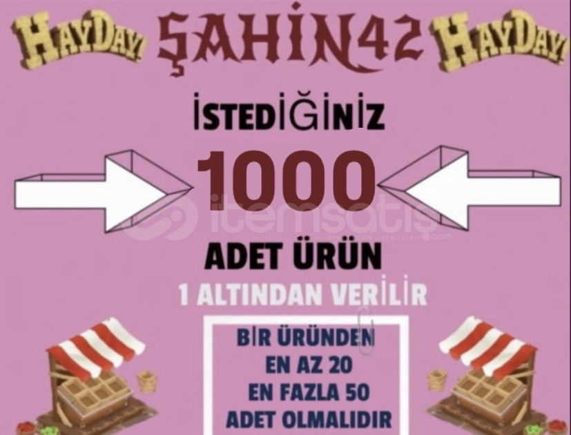 İSTEDİĞİNİZ 1000 ADET ÜRÜN İSTEDİĞİNİZ 1000 ADET ÜRÜN