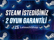 ⭐️İSTEDİĞİNİZ 2 ADET OYUN + GARANTİ + DESTEK ⭐️İSTEDİĞİNİZ 2 ADET OYUN + GARANTİ + DESTEK