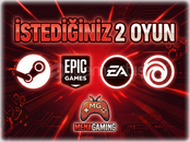 İstediğiniz 2 Oyun + Garanti İstediğiniz 2 Oyun + Garanti