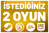 İstediğiniz 2 Oyun + Garanti