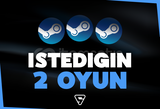 İstediğiniz 2 Oyun + Garanti