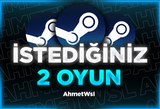 İstediğiniz 2 Oyun + Garanti + Destek