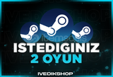 İstediğiniz 2 Oyun + GARANTİ