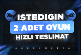 İstediğiniz 2 Oyun + Garanti