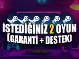 ✅ İstediğiniz 2 Oyun + GARANTİ