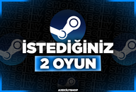 İstediğiniz 2 Oyun + Garanti