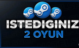 İstediğiniz 2 Oyun+Garanti