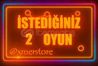 ⭐️☘️İstediğiniz 2 Oyun❤️+Garanti❤️