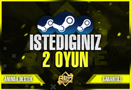 ✅ İstediğiniz 2 Oyun + Garanti