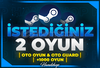 ⭐İSTEDİĞİNİZ 2 OYUN + GARANTİ + 7/24 OTO⭐