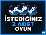 İSTEDİĞİNİZ 2 OYUN + GARANTİ