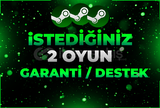 İstediğiniz 2 Oyun +Garanti