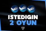 İstediğiniz 2 Oyun + Garanti