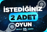 ⭐İstediğiniz 2 Oyun + Garanti & Destek⭐