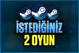 İstediğiniz 2 Oyun / Garanti+Destek