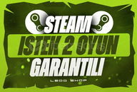 ✅❤️İSTEDİĞİNİZ 2 OYUN⭐GARANTİ + DESTEK + OTO❤️