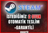 ☘️İSTEDİĞİNİZ 2 OYUN + SINIRSIZ GARANTİ