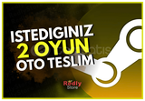 İSTEDİĞİNİZ 2 OYUN + SINIRSIZ GARANTİ + DESTEK